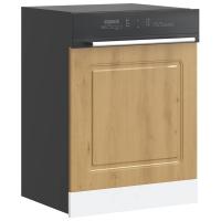 vidaXL Panel para lavavajillas Kalmar 60x1,5x67 c en color Roble Sonoma/Roble ahumado/Blanco y más - details 6