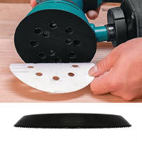 Pulido De Lijadora Orbital 125mm 5 Pulgadas Padded De 8 Agujeros 3/4 Tornillos Disco De Lijado Para Herramientas De Trabajo Con Cinta Adhesiva - details 7