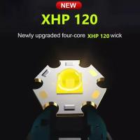 Linterna Táctica LED Super Potente Con Luces Laterales Torcha Alta Potencia Recargable Por USB Lámpara De Camping Impermeable - details 6