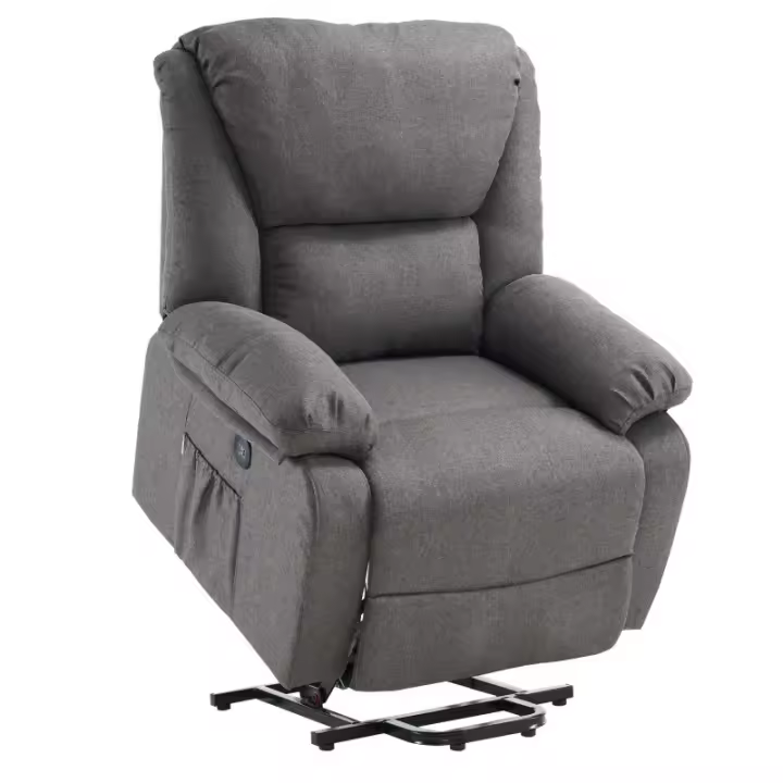 Eco-De Sillón de Masaje Relax Elevador Levantapersonas Stelvio, Reclinación Eléctrica 160º, Función Calor, Programas Auto, Vibro Ondulación, 2 Puertos USB de Recarga, A++, ECO-8520UP  Eco-De - 1