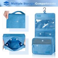 Neceser Viaje,Impermeable de Gran Capacidad Neceser Maquillaje,Bolsa de Aseo con Gancho Colgante para Hombre y Mujer Accesorios de Viaje - details 1