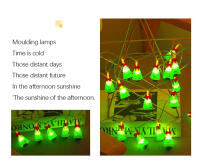 Luces De Navidad LED De Santa Claus Y Campana Para Decoración De Pared Puerta Habitación Fiesta De Año Nuevo Foco Blanco Cálido Fuente De Alimentación De Pilas - details 3