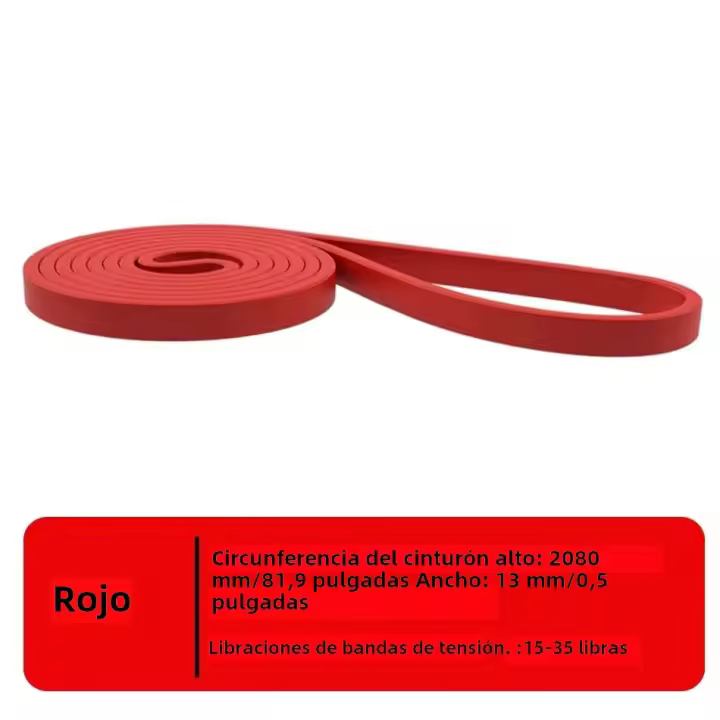 Banda De Resistencia Para Fitness Ayuda En Pull-ups Entrenamiento De Fuerza Y Estiramiento De Yoga Adecuada Para Hombres Y Mujeres - 1