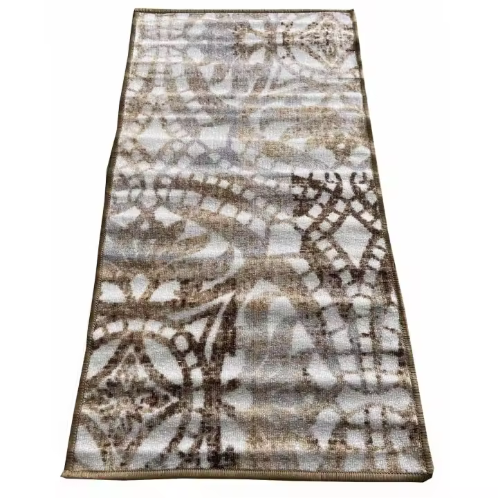Alfombra para pasillo rollito pasillero 100cm - Crema Mandalas Gigantes 715U101-45 - 1