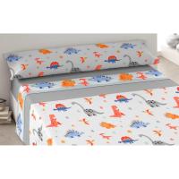 Juego de sábanas infantiles para cama de 90cm y 105cm - 4 modelos: Astronauta, Unicornio, Sirena, Dinosaurios - 50% Poliéster 50% Algodón - Divertidos diseños temáticos y gran calidad - Kimbatex Textil Hogar Tienda - details 0