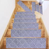 Alfombra Antideslizante Para Escaleras 1 Pieza Absorciónde Agua Autoadhesiva Silenciosa Y Segura Para Piso Adultos Uso Doméstico Y Exterior Tejido De Poliéster M Machine Hecho - details 10
