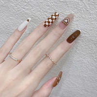 24Pcs Uñas Postizas De Articulación Ballerina Reutilizables Absorbedentes De Uñas Artificiales Para El Día a Día - details 4