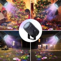 Proyector De Navidad LED Con 16 Patrones Luz De Fiestas Para Jardín Halloween Decoraciones De Vacaciones Proyector De Luces De Navidad - details 6