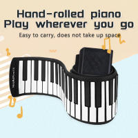 Piano Portátil De 88 Teclas Plegable Con Trompeta Para Principiantes Regalo De Cumpleaños Para La Enseñanza Musical - details 0