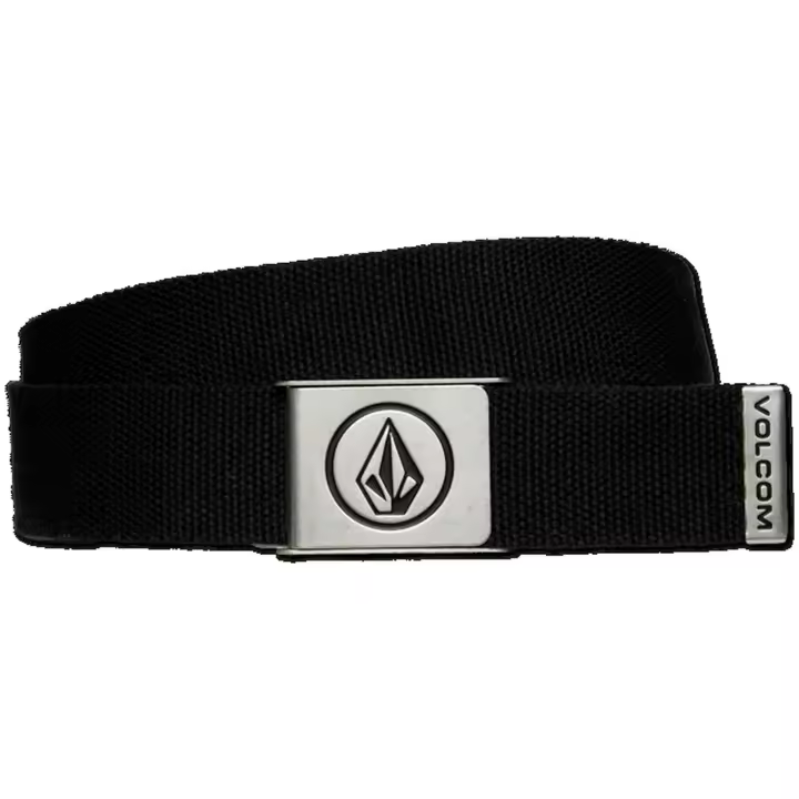 Cartera Volcom modelo Circle Web Belt en color Negro - 1