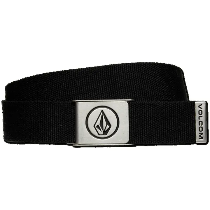 Cartera Volcom modelo Circle Web Belt en color Negro - 1