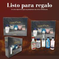 Kit Mini Ginebras  Caja Regalo con 5 Mini Botellas: Beefeater, Nordes, Martin Miller, Puerto de Indias y Bombay Saphire  Perfecto como Regalo Cumpleaños, Amigos  Pack Ginebra 5 x 5cl - details 1