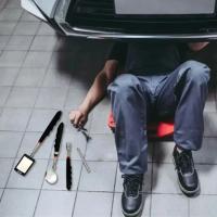 Espejo De Inspección Telescópico Con Cabeza Flexible Y Luz Para Bajo Del Coche Espejo De Detección Ajustable De Magnificación Para Inspección - details 8