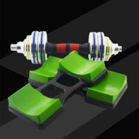 Soporte Para Halteras Dumbbell Estándar De Gimnasio En Casa Soporte De Almacenamiento Conveniente Para Hombres Y Mujeres Material ABS Tamaño 24.5*10.5cm /19.5*10cm - details 5
