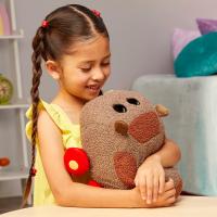 MGA Entertainment - Peluche Pui Pui Molcar - Gris y marrón - Mide 30 cm - Alta calidad - Coleccionable - Regalo original - Ideal para niños y niñas mayores de 3 años - details 0