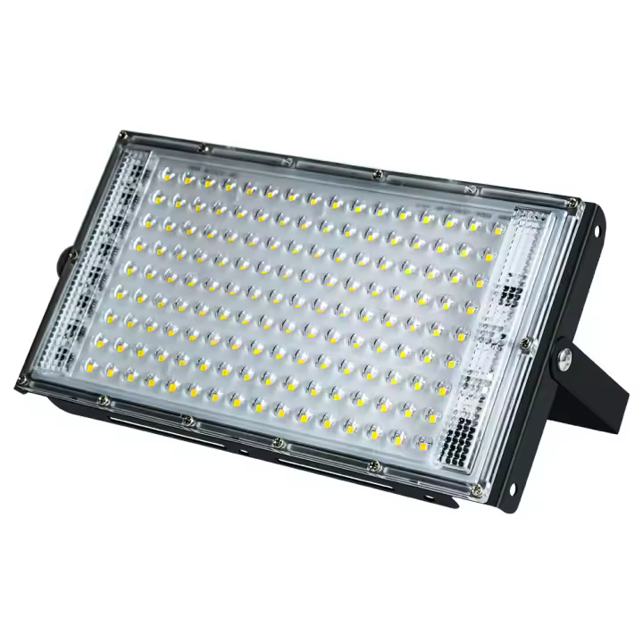 Spotlight LED Impermeable Para Exterior 25W 50W 100W 200W Luz De Fosa Para Jardín Y Garage 220V Blanco Frío/Cálido Moderno - 1