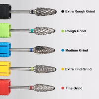 1pc Bit De Uñas De Acero Tungsteno Para Remover Polvo Y Cortar Tiras De Uñas Herramienta De Manicura Con Cabeza De Grind Head - details 13