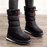 Botas De Nieve Para Mujer Nuevas De Invierno Gruesas Y Cálidas Zapatos De Algodón Moda Zapatos De Mujer Con Forro De Pluma Suave Y Suela De Goma - details 2