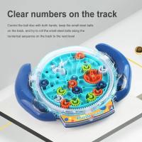 Rompecabezas Creativo 3D Dificultad Media Alta Dificultad Baja Con Diente Juguete Educativo ABS Para Niños Disco Labyrinto En Disco Balón De Equilibrio Rueda De Laberinto Para Juego Inteligente - details 1