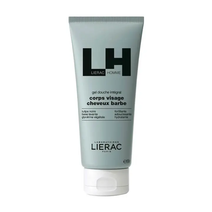 Lierac Hombre Gel Ducha Cara Cuerpo Cabello Barba 200ml - 1