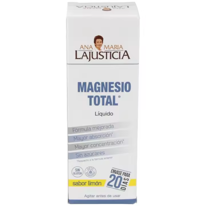 Ana Maria Lajusticia Magnesio Total Sabor Limón 200Ml - 1