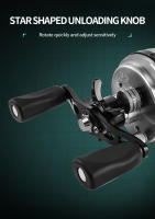 Carrete De Pesca En Agua Salada DEUKIO 9+1BB Carrete De Caña De Pescar Para Mar 7.0:1 Ratio De Engrosamiento Carrete De Pesca Baitcasting round Trolling - details 8