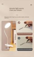 Lámpara De Escritorio Pequeña Recargable USB Protección Ocular Para Lectura Y Estudio Luz LED Fría Fuente De Alimentación Rechargeable - details 4