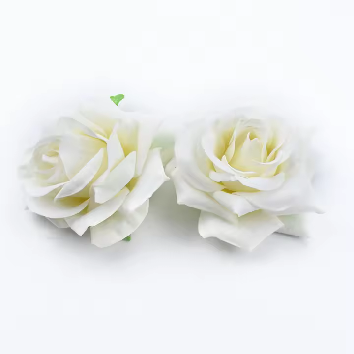 Rosa De Seda 10CM Flores Artificiales Para Bodas Navidad Arcos De Jardín DIY Regalo Adorno De Casa Y Cabeza - 1