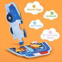 Puzzle para niños - Puzzle para niños, 6 Unidades, Rompecabezas de Rompecabezas, Juguetes para bebés de 3, 4, 5 años, Regalos educativos Montessori - details 4