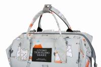 Bolso De Diaper Para Bebé Grande Capacidad Bolsa De Viaje Para Mamá Embarazada Con Asa Para Carrito De Compras Cierre De Cremallera Nylon Resistente Al Agua - details 9