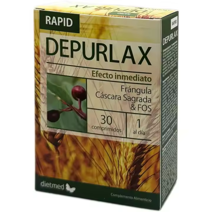 Dietmed Depurlax rapid Efecto inmediato 30 comprimidos - 1
