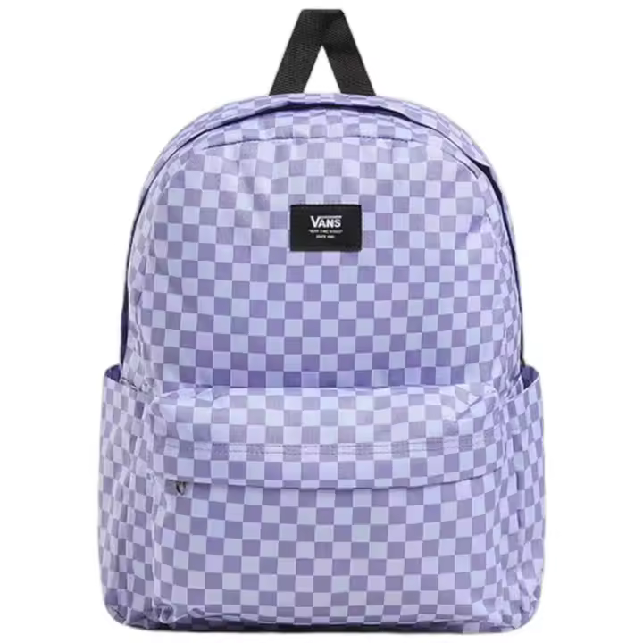 Mochila Vans Old Skool Check Backpack para hombre en color morado - 1
