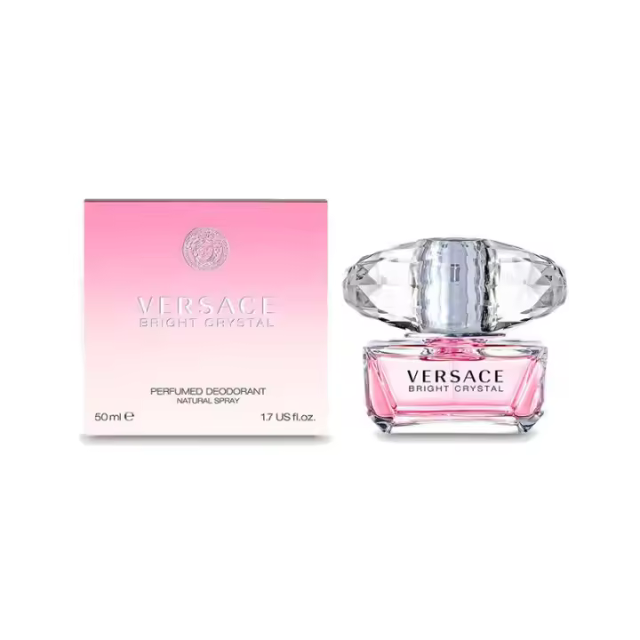 Versace Bright Crystal Eau de Toilette 50ml Mujer - Floral Afrutado Sensual - 1