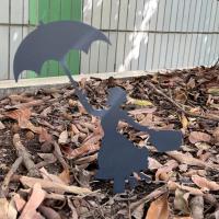 Pendente De Hada Decorativo Inspirado En Tiki Para Actividades En El Hogar Y Jardín. Artefacto Metálico Insertado De Gran Tamaño. - details 5