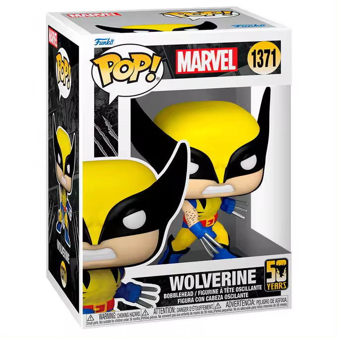 Figura Pop Marvel Wolverine 50Th Anniversary - Wolverine Cla-Figura de Vinilo Coleccionable - Idea de Regalo- Mercancia Oficial - Juguetes para Niños y Adultos - Movies Fans - Muñeco para Coleccionistas y Exposición - 1