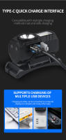 Mini Linterna Frontal LED Super Brillante Recargable USB C Portátil Para Camping Y Pesca Luz De Cabecera Inducción IPX4 Impermeable - details 12