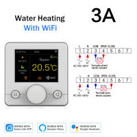 Termostato Inteligente WiFi Para Habitación Tuya Compatible Con Alexa Y Google Home Controlador Digital De Temperatura Programable Para Sistemas De Calentamiento Por Piso O Boilera - details 20