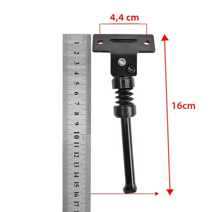 Soporte De Pie Para Scooter Eléctrico De 8/10 Pulgadas Aluminio Accesorio De Estacionamiento Lateral Extensor Para Scooter - 1