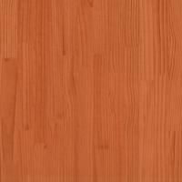 vidaXL Soporte de monitor madera maciza pino marrón cera 50x27x15 cm - details 6