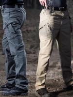 Pantalones De Invierno Para Hombres Con Aislamiento Grueso Y Terciopelo Pantalones De Asalto Camuflaje De Capucha Suave Táctica IX7 - details 7