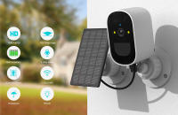 Cámara IP WiFi Exterior Solar Panel Batería Potenciada Vigilancia De Seguridad 1080P HD CCTV Video Con Detección De Humano iCSee - details 0