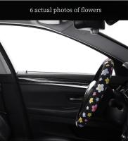 Funda De Volante Para Coche Para Mujer Sin Anillo Interior Antideslizante Y Transpirable De Alta Aesthetic Value Material Knitted - details 5
