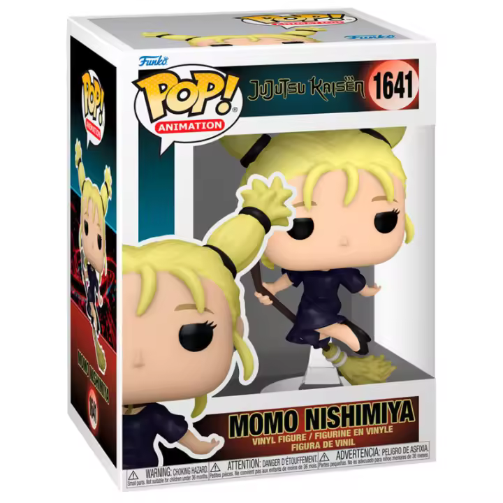 Figura Pop Jujutsu Kaisen Momo Nishimiya-Figura de Vinilo Coleccionable - Idea de Regalo- Mercancia Oficial - Juguetes para Niños y Adultos - Movies Fans - Muñeco para Coleccionistas y Exposición - 1