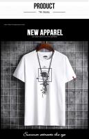 Camiseta Para Hombre 2023 Fitness Blanco O-Neck Anime T-Shirt Casual Manga Corta Verano Estilo Gótico Punk Tallas S-6XL - details 2