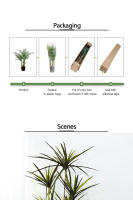 Planta Artificial De Dracaena Tropical Grande 90-120 Cm En Maceta Hojas De Palmera Falsas Para Decoración De Interiores Y Jardín - details 6