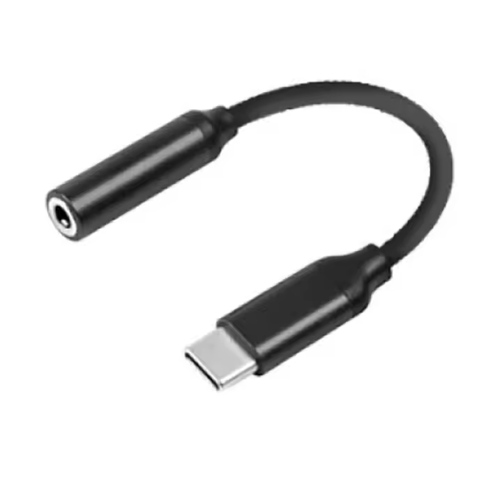 Adaptador USB-C Macho a Jack 3.5mm Hembra - 1