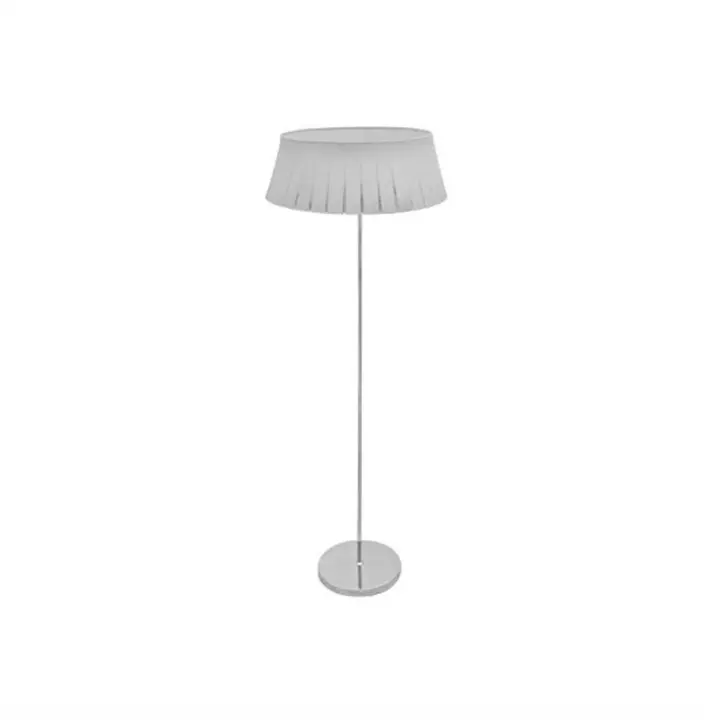 Lámpara de Pie FABRILAMP Gris 1xe27 166x55 - Diseño Elegante - 1