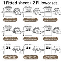 Juego De Sábanas Moderno Bohemio Mate 3 Piezas Cubierta De Cama Impresión Estilo Minimalista Poliéster 100% Quilted - details 0