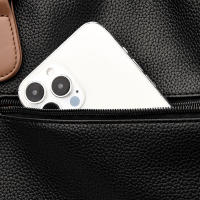 Bolso De Hombro Para Mujer En Cuero De Vaca 100% Auténtico Gran Capacidad Capaz De Contener Todo Bolso Cruzado De Cuero Natural De Alta Calidad - details 12