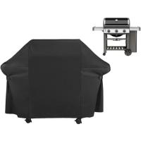 Funda para barbacoa de tela Oxford 420D, protectora para parrilla de barbacoa, anti-UV, anti-agua y antihumedad (147 x - details 1